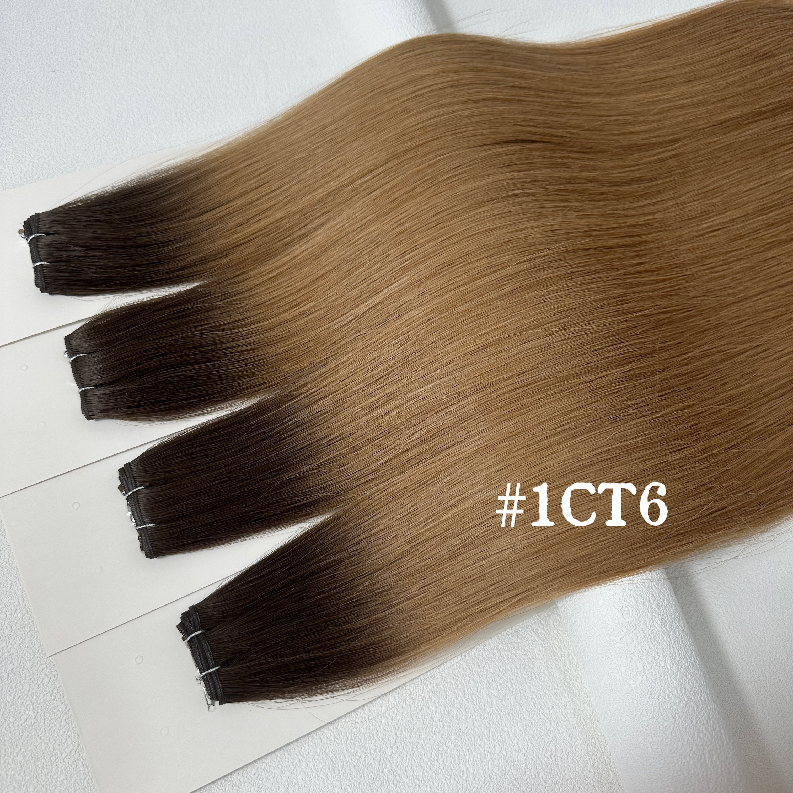 #1CT6 Top Virgin Hair Genius Weft