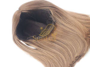 Light Brown Silk Base Hair Wig
