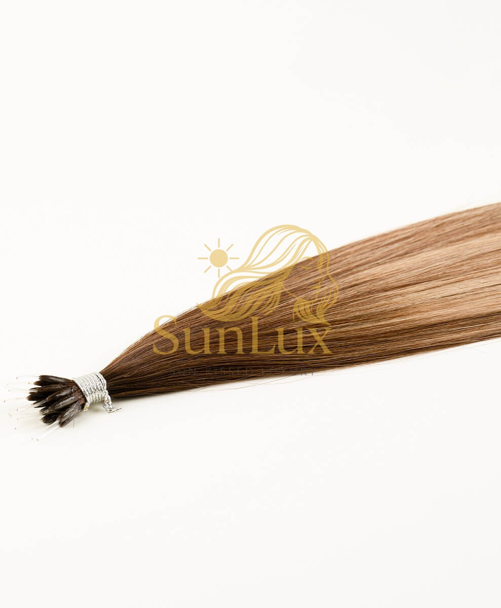 Rooted Ombre Bronde Top Virgin Hair Nano Ring
