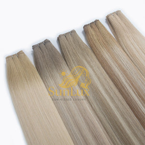 #8A/8T/1001 Top Virgin Hair Genius Weft