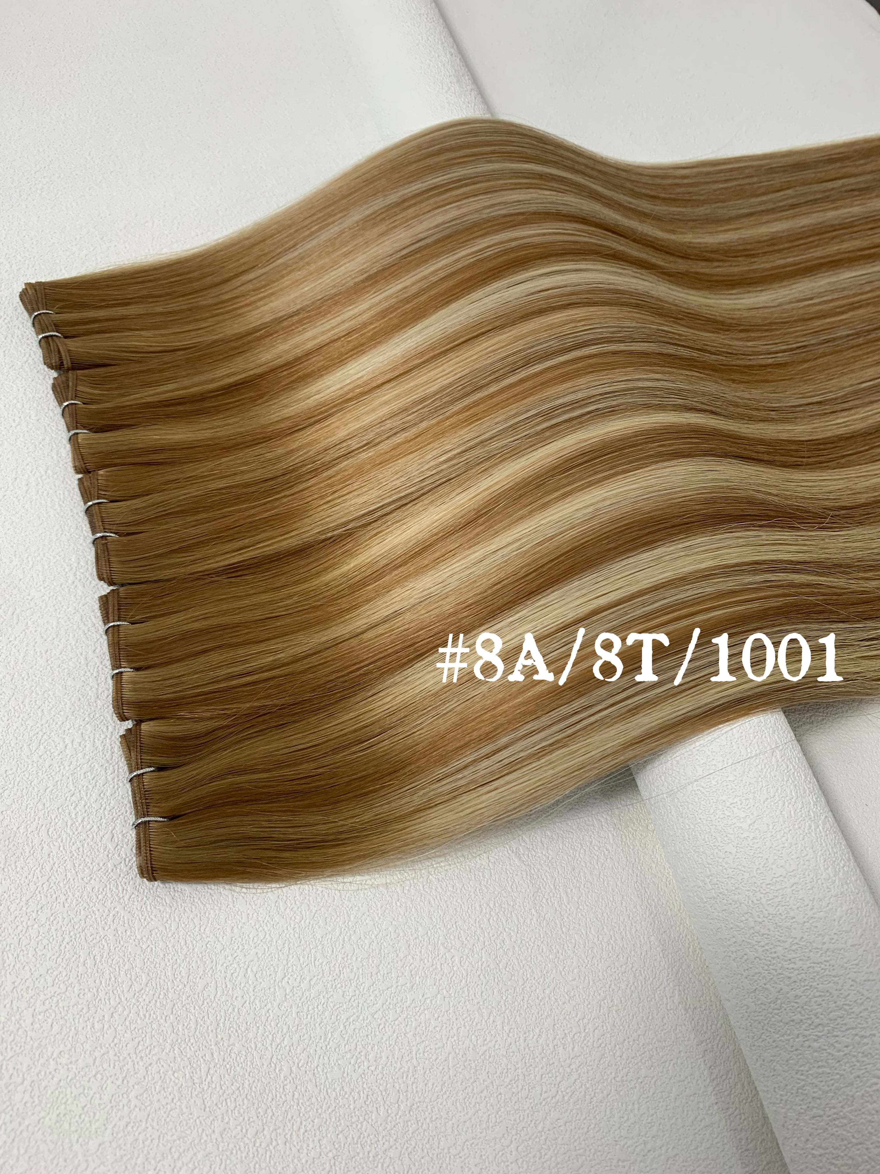 #8A/8T/1001 Top Virgin Hair Genius Weft
