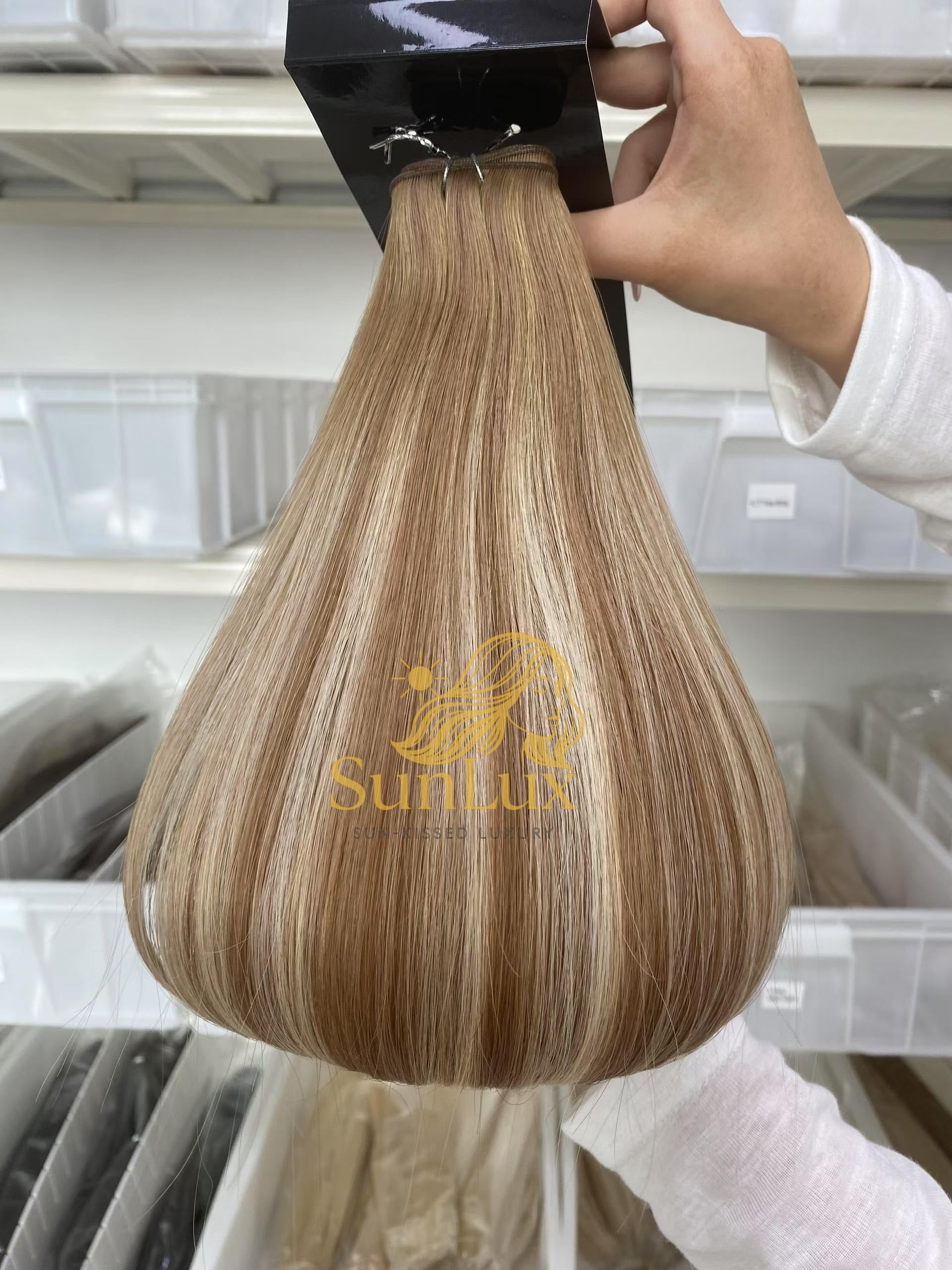 #8A/8T/1001 Top Virgin Hair Genius Weft