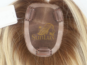 Highlight Blonde 3X5 mono Base Hair Topper
