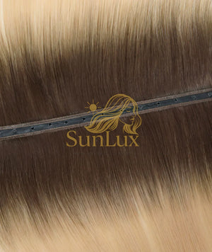 Rooted Beach Ash Blonde Premium Hair Butterfly Weft
