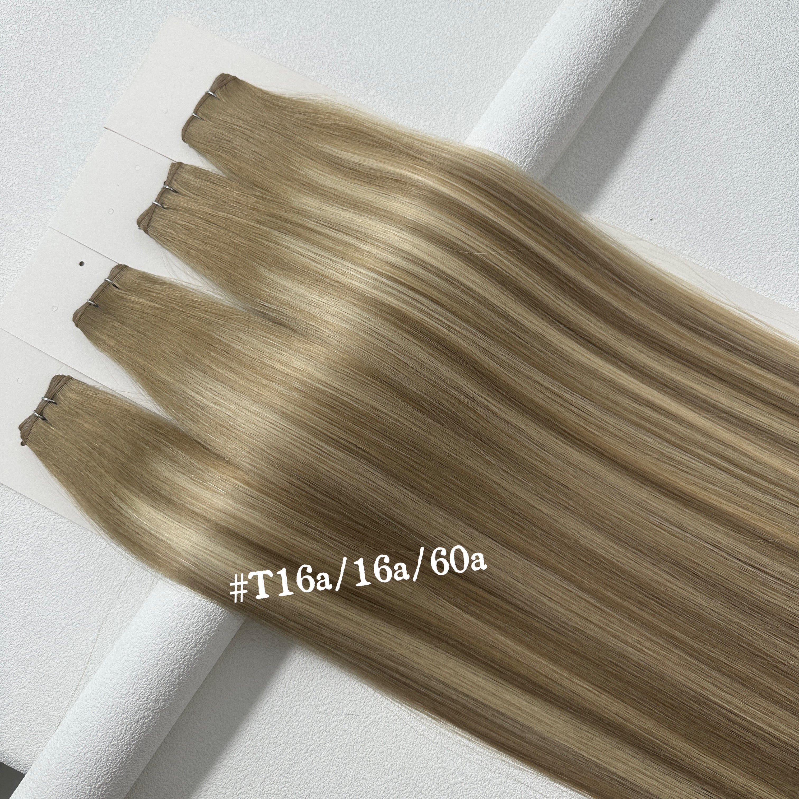 #T16A/16A/60A Top Virgin Hair Genius Weft