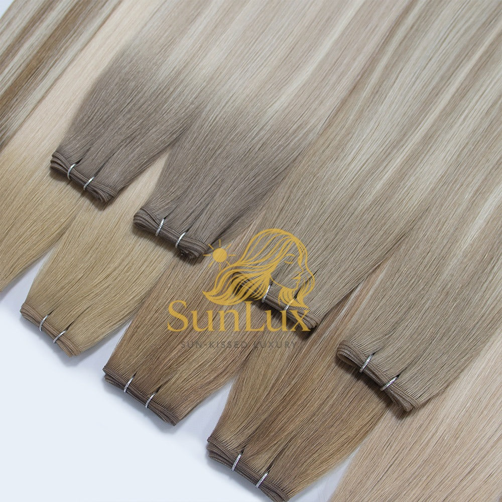 #T16A/16A/60A Top Virgin Hair Genius Weft
